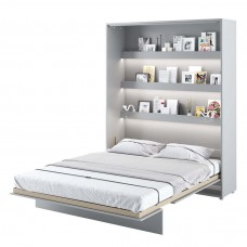 Sienas gulta 160 BED CONCEPT BC-12, balts